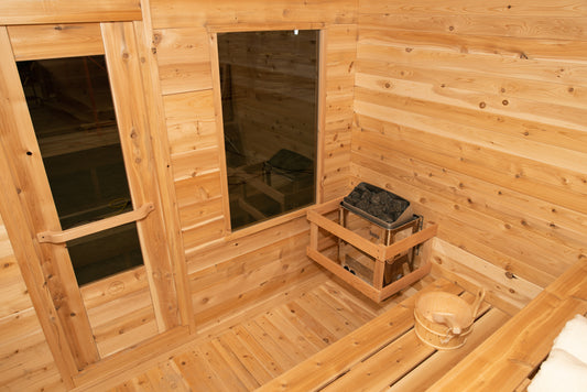 This Canadian Timber Collection Luna Sauna