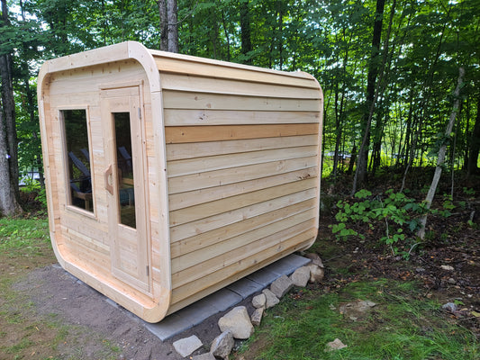 This Canadian Timber Collection Luna Sauna